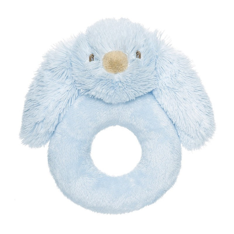 Teddykompaniet Lolli Bunnies Skallra Blå 14cm