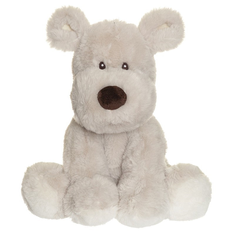 Teddykompaniet Gosedjur Teddy Mocca Hund Grå Stor 28cm