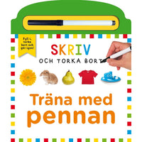 Thumbnail for Skriv och torka bort-bok: Träna med pennan