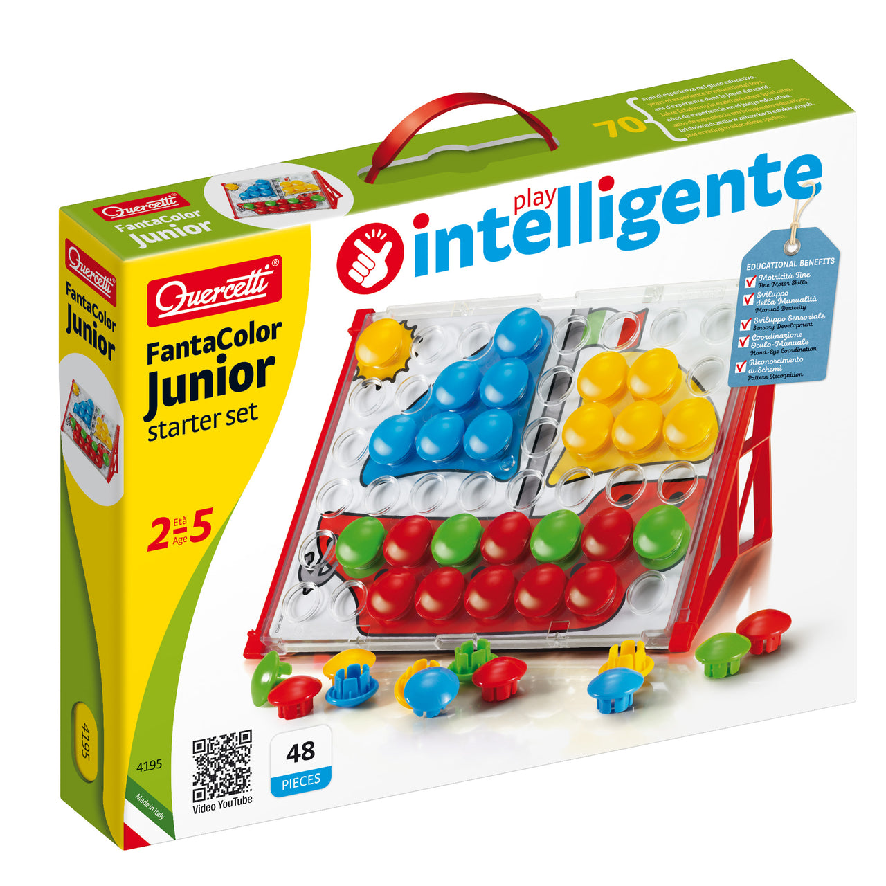 Quercetti Peg Art Fantacolor Junior (48 delar)