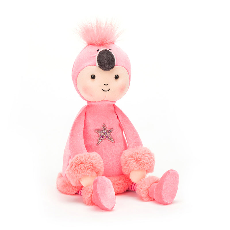 Jellycat Perky Flamingo Flapper