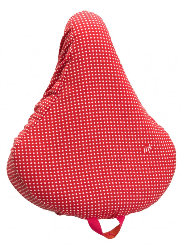 Liix Liix Saddle Cover Polka Dots Red