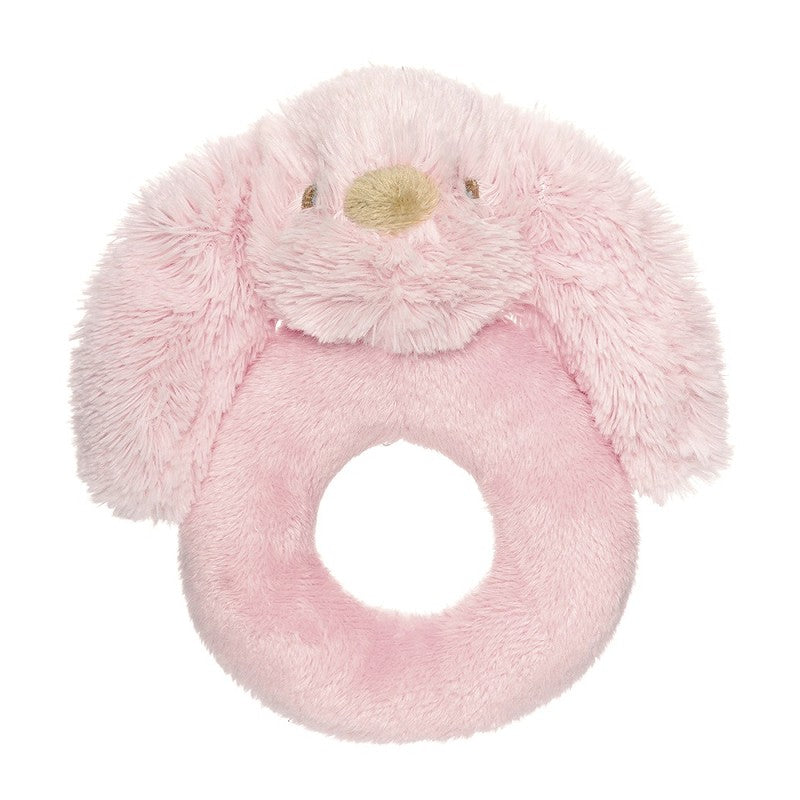 Teddykompaniet Lolli Bunnies Skallra Rosa 14cm