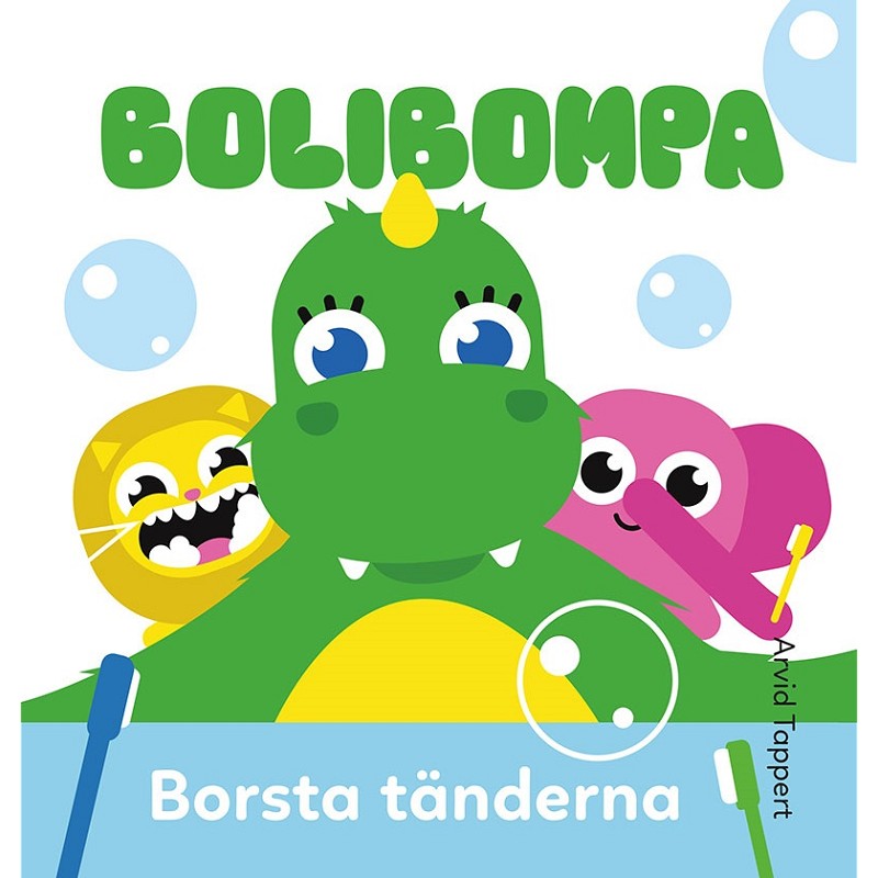 Bolibompa Bok: Borsta tänderna