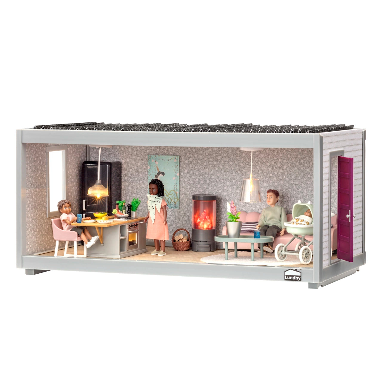 Lundby Dockhus Room 44cm