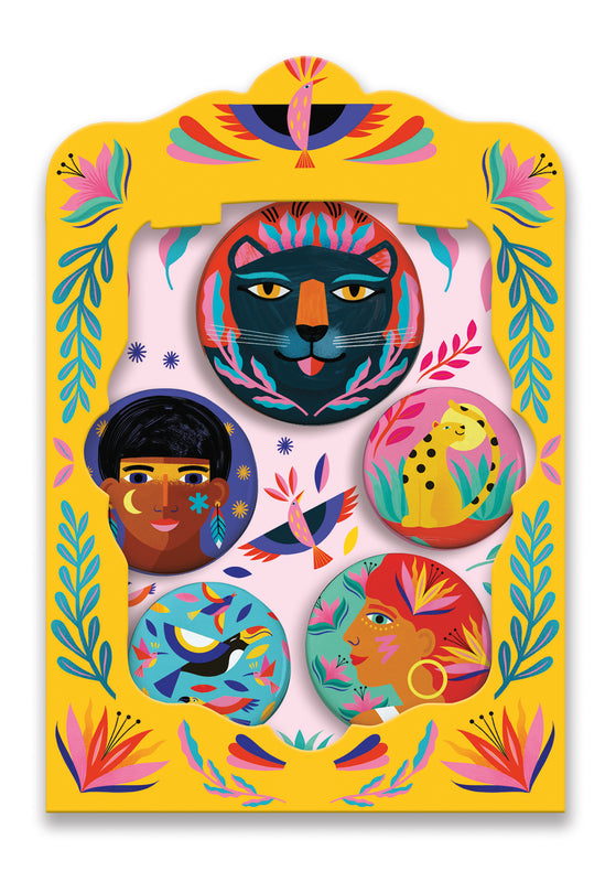 Djeco Wild lovely badges