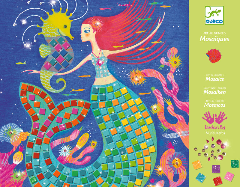 Djeco Mosaic kits - The mermaids´ song