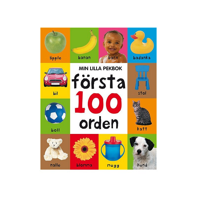 Min lilla pekbok: Första 100 orden