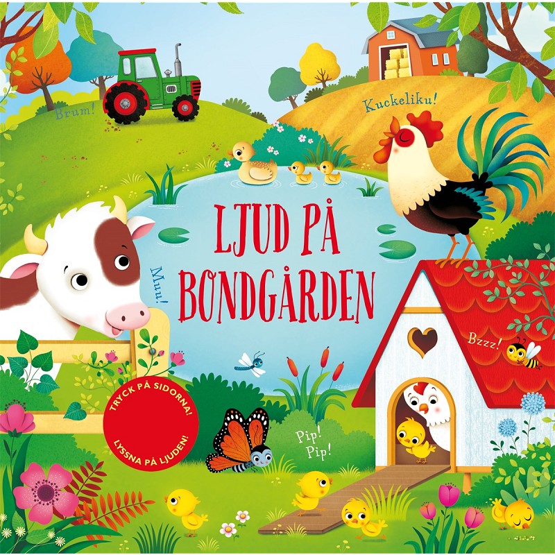 ljud på bondgården (bok med ljud)