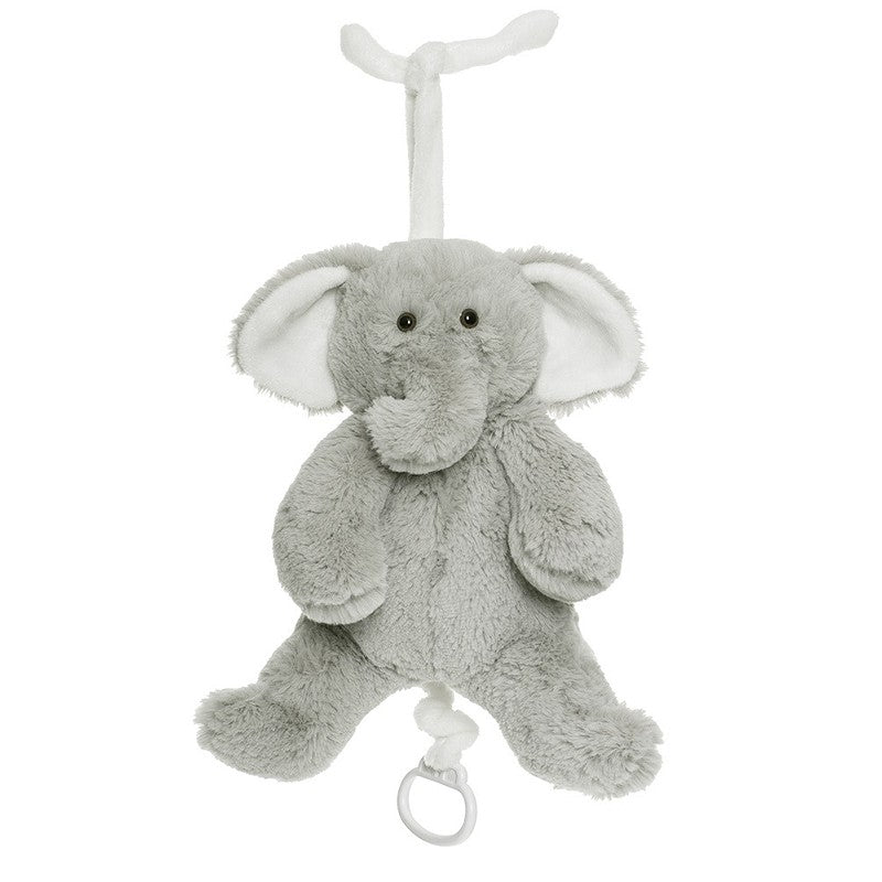 Teddykompaniet Speldosa Affe Elefant Grå 27cm