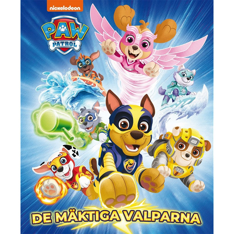 Paw Patrol Bok: De mäktiga valparna