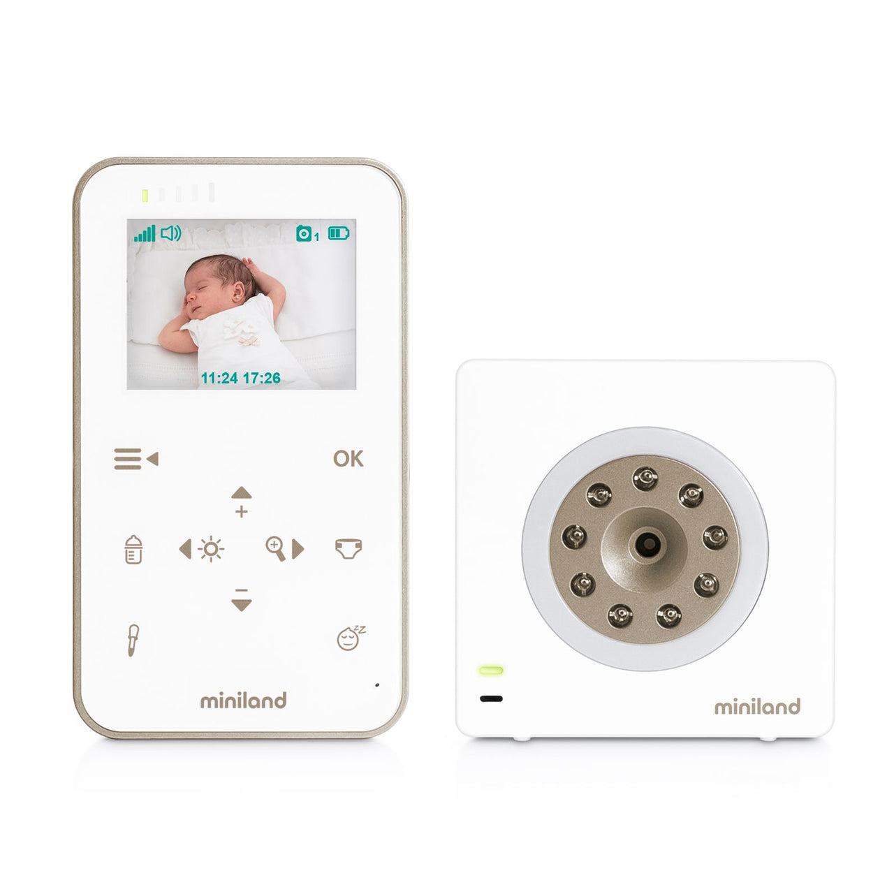 Miniland Babyvakt Digimonitor 2.4 Gold