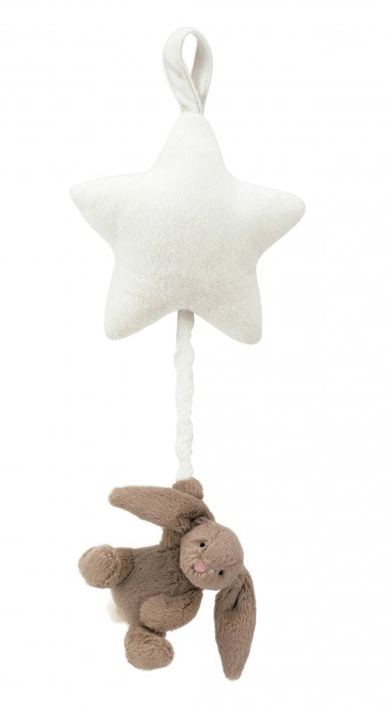 Jellycat Bashful Beige Bunny Star Musical Pull