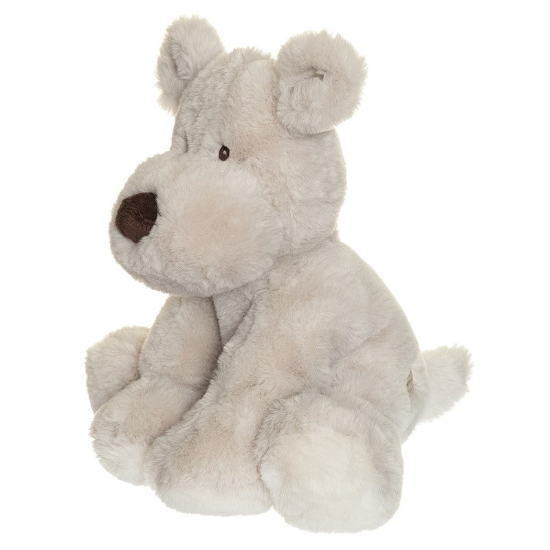 Teddykompaniet Gosedjur Teddy Mocca Hund Grå Stor 28cm