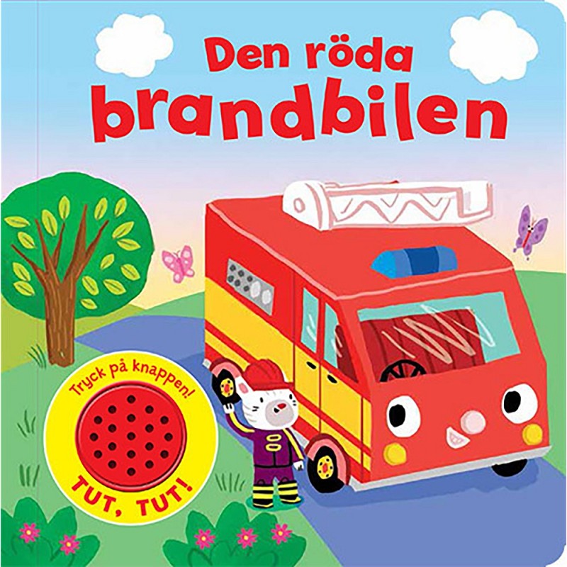 Den röda brandbilen (bok med ljud)