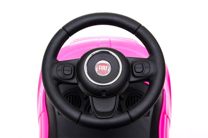 Azeno Fiat 500 Rosa Gåbil för barn 6950307-15