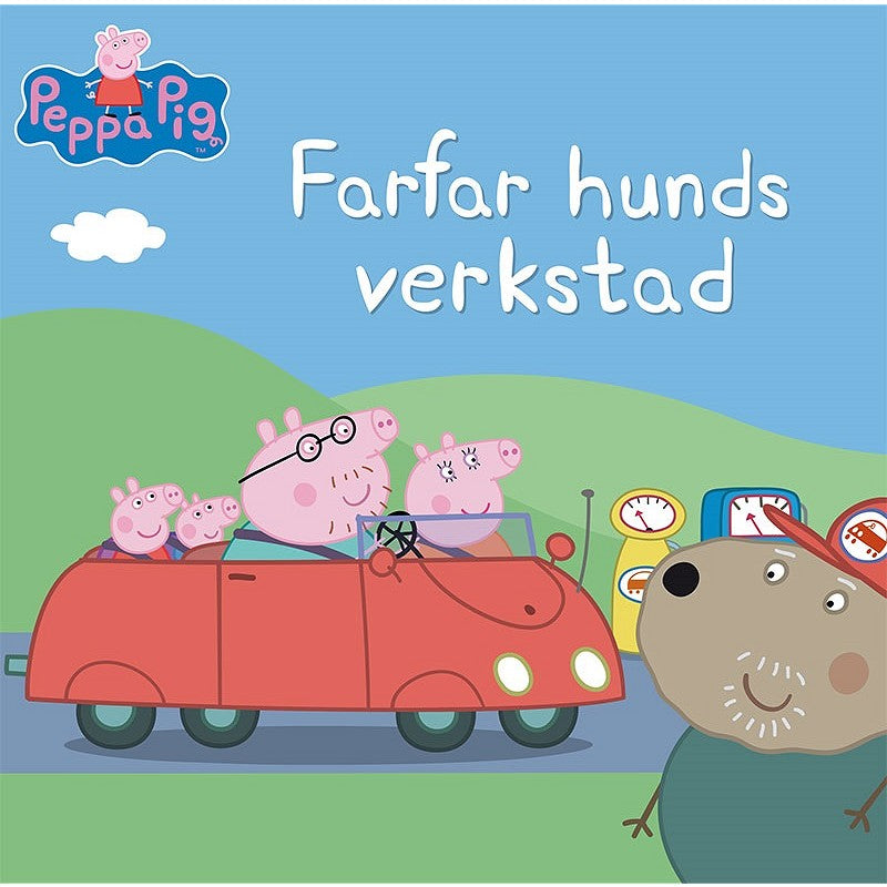 Greta Gris Bok: Farfar Hunds verkstad