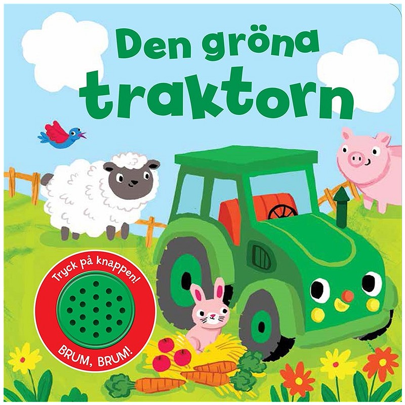 Den Gröna traktorn (bok med ljud)