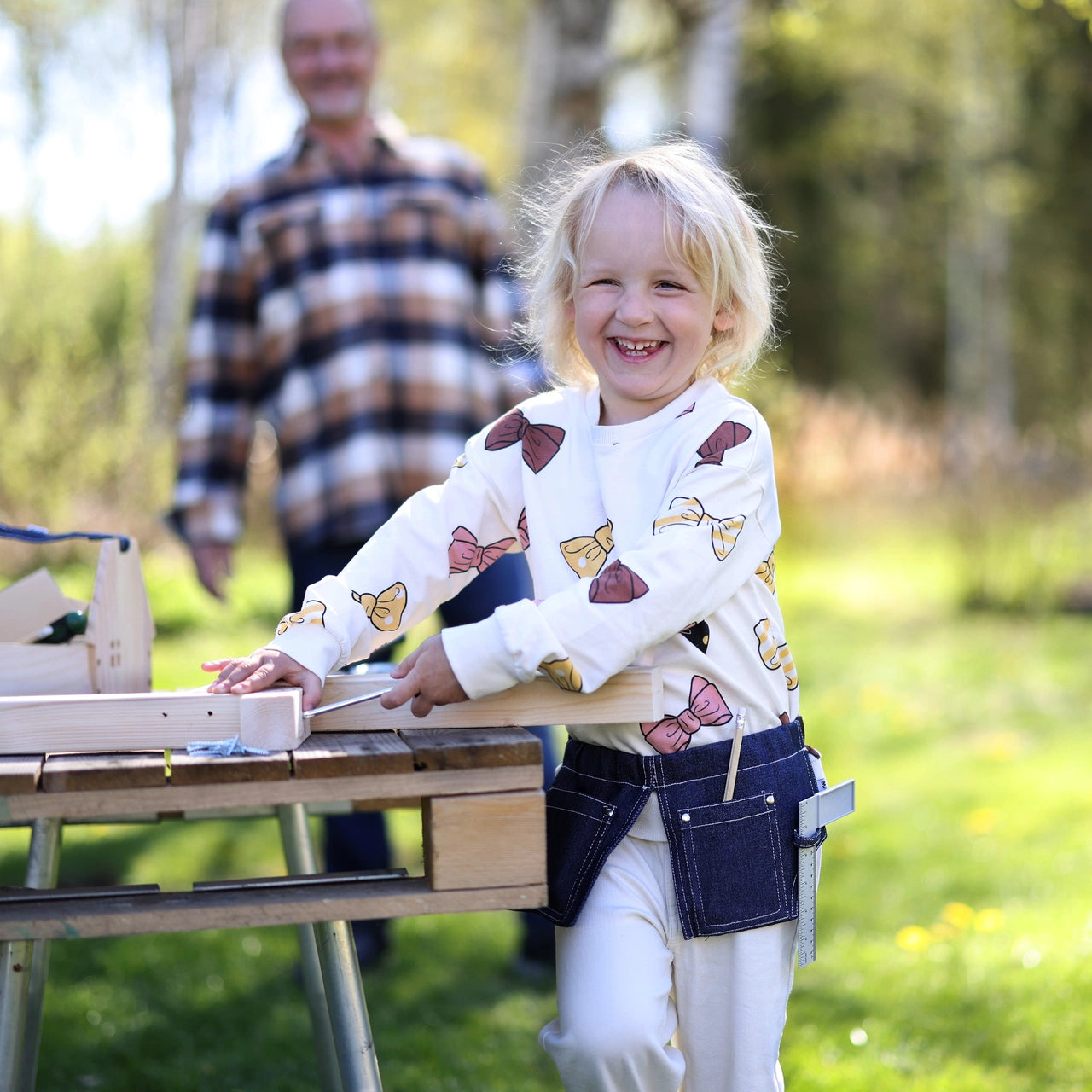 Micki Verktygsbälte med riktiga verktyg