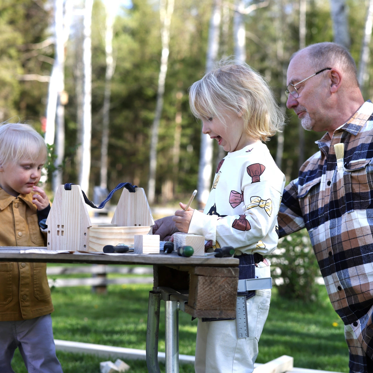 Micki Verktygslåda med riktiga verktyg