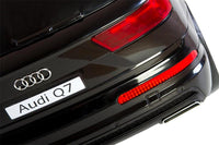 Thumbnail for AUDI Q7 Svart Elbil för barn bild på baksidan