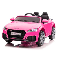 Thumbnail for Azeno Audi TT RS Roadster 12V Rosa elbil för barn, 2x12V