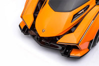 Thumbnail for Azeno Lamborghini Lambo V12 Vision Grand Turismo Orange Elbil för barn bild på fronten