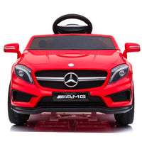 Thumbnail for Azeno Mercedes AMG GLA45 Röd elbil för barn, 2x12V framifrån