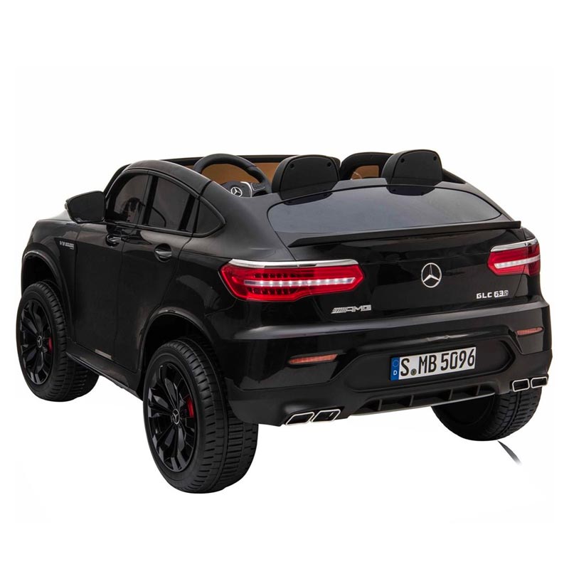 Azeno Mercedes GLC 63S Coupe Svart Elbil för barn