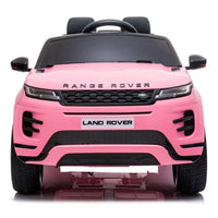 Thumbnail for Azeno Range Rover Evoque 12V Rosa Elbil för barn, 4x12V bild framifrån