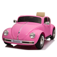 Thumbnail for Azeno VW Beetle Classic Rosa Elbil för barn, 2x12V