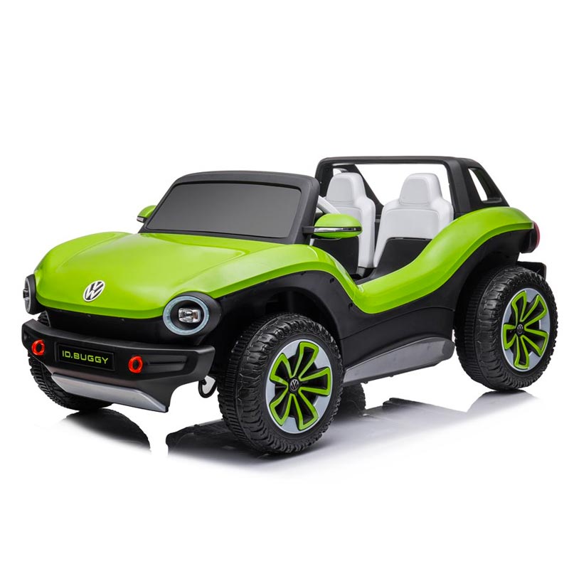 Azeno VW ID. Buggy Grön Elbil för barn, 2x12V