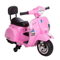 Thumbnail for Azeno Vespa PX150 Rosa, 2x12V elmotorcykel för barn