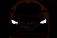 Thumbnail for Azeno Volvo XC90 Svart Elbil för barn bild på framljus