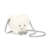 Thumbnail for Jellycat Amuseable Cream Heart Bag