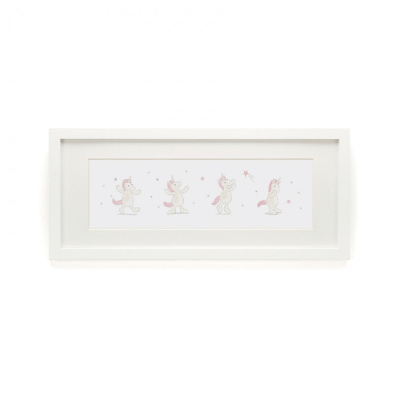 Jellycat Bashful Unicorn Framed Print