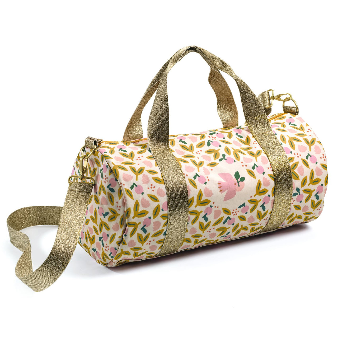 Djeco Duffel Bag Pink Bird