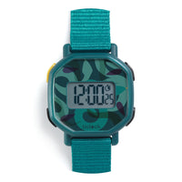 Thumbnail for Djeco Digital Watch - Green Snakes