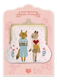 Thumbnail for Djeco Cats - Lovely purse