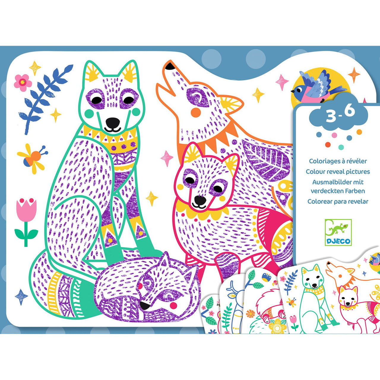 Djeco Colouring - Forest Families