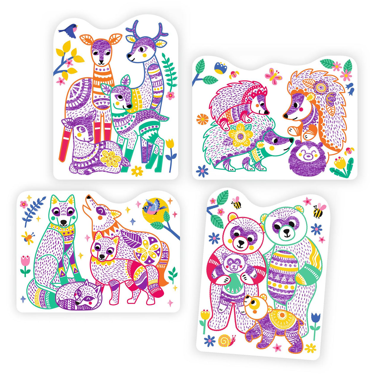 Djeco Colouring - Forest Families