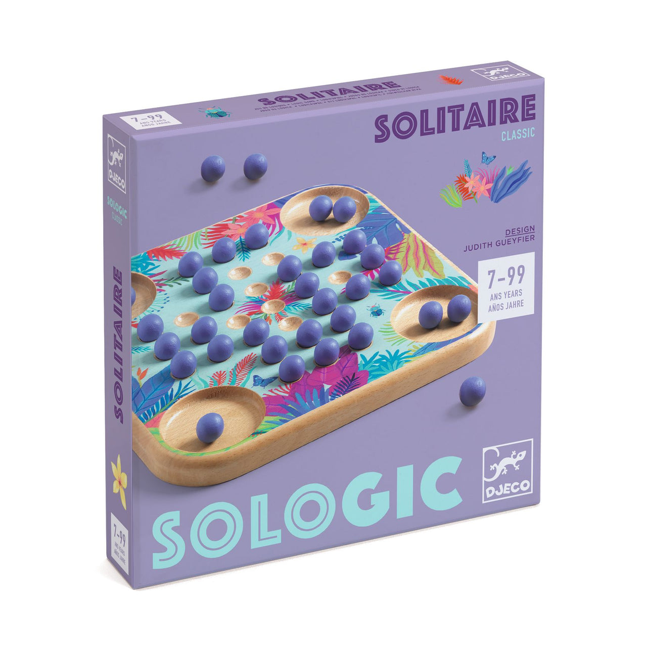 Djeco Sällskapsspel Logikspel Solitaire