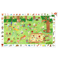 Thumbnail for Djeco Observationspussel - Little Friends' Garden - 35 pcs - FSC MIX