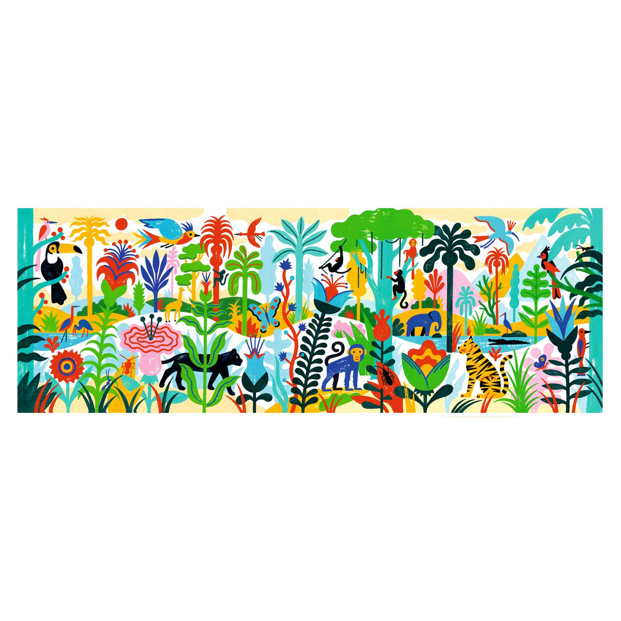 Djeco Jungle - 100 pcs