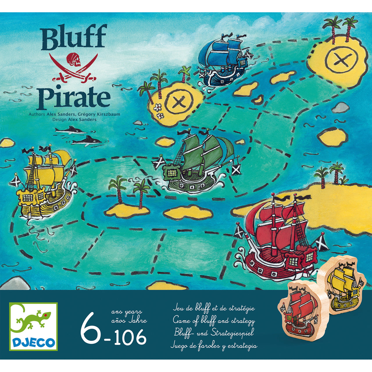 Djeco Bluff Pirate