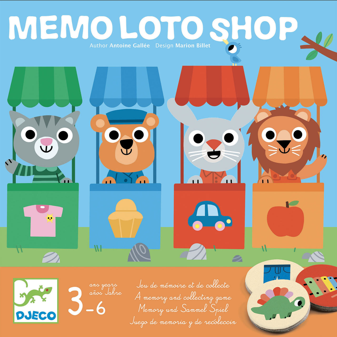 Djeco Memo loto shop