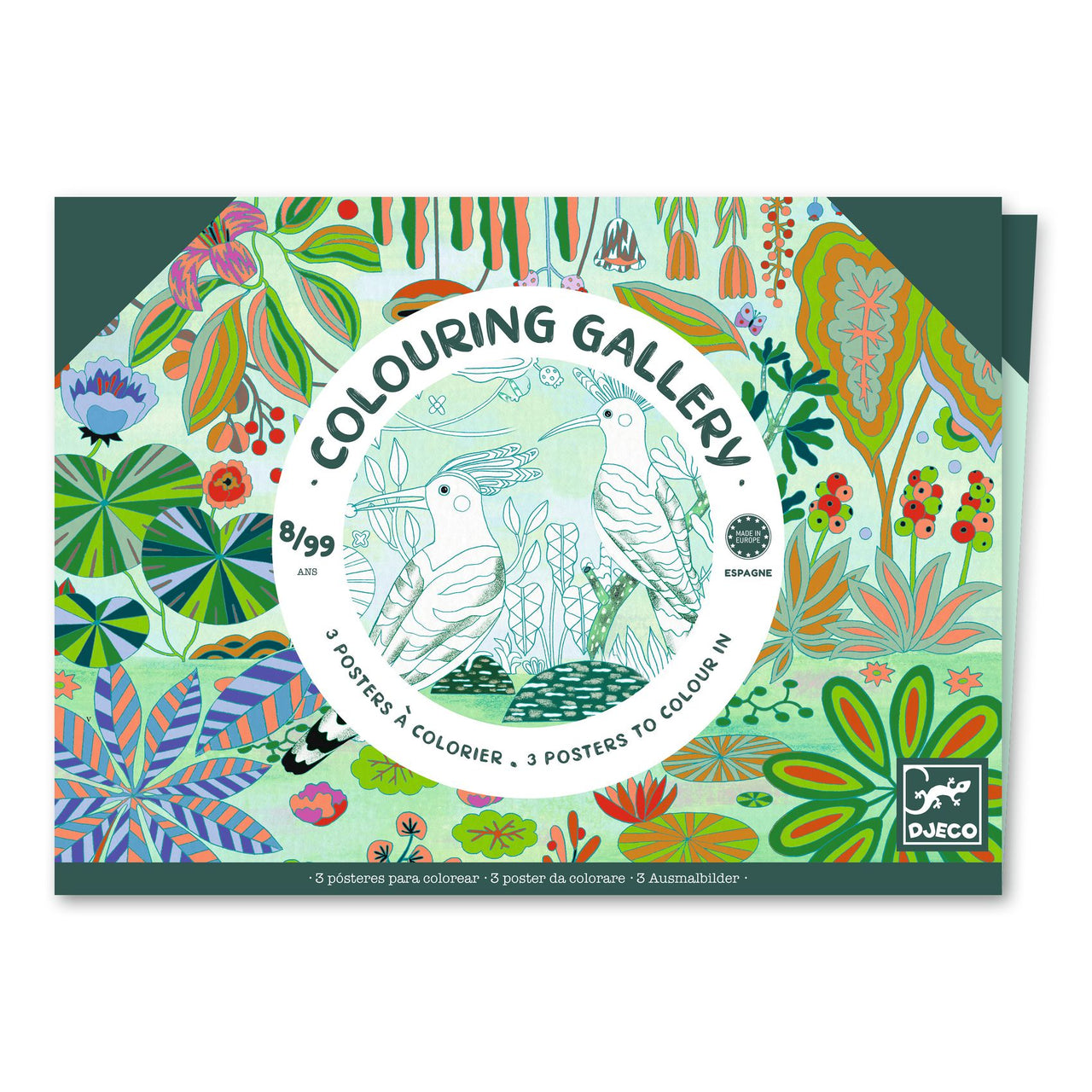 Djeco Colouring Gallery - Wilderness