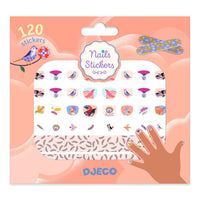 Thumbnail for Djeco Nails Stickers - Feathers - FSC MIX