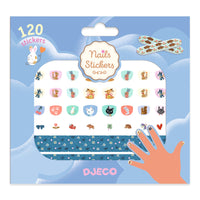 Thumbnail for Djeco Nails Stickers - Cutie - FSC MIX