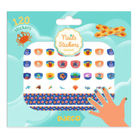 Thumbnail for Djeco Nails Stickers - Mediterranean - FSC MIX